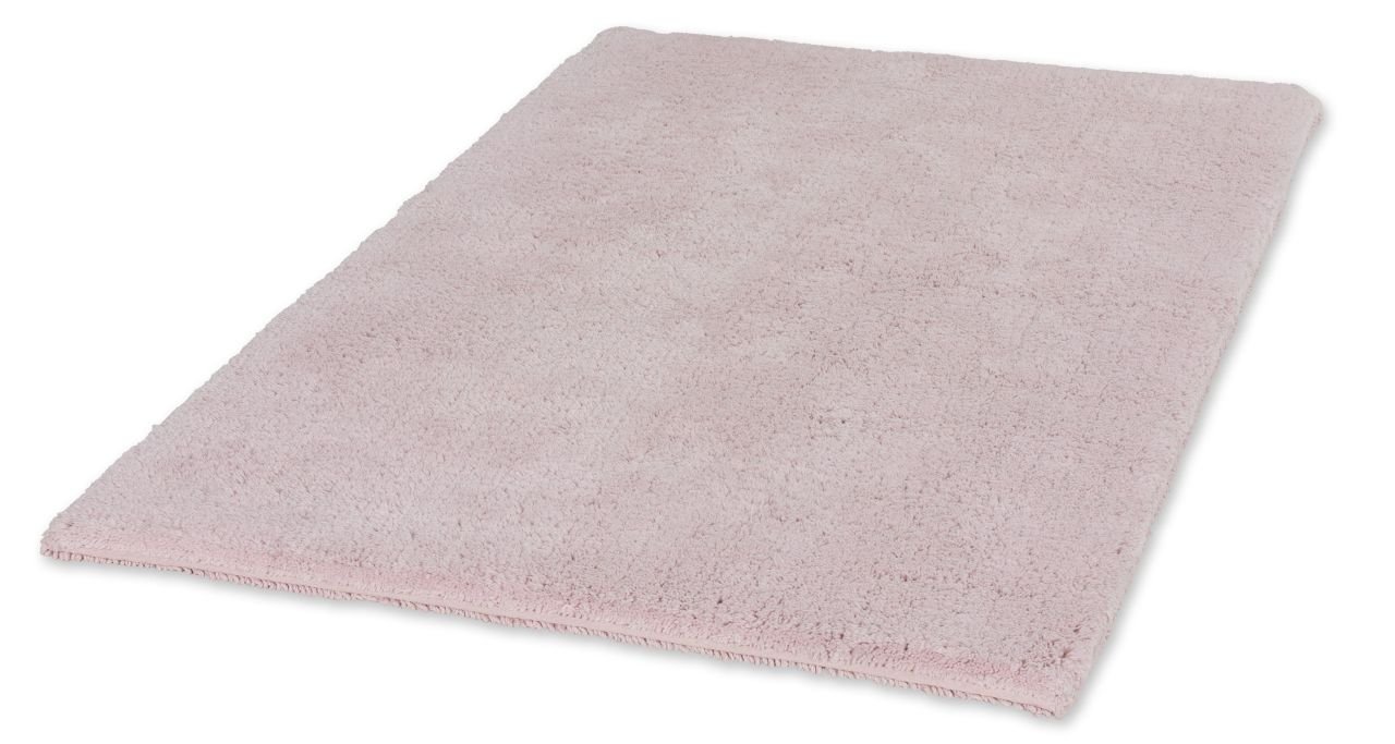 Schöner Wohnen Kollektion Badteppich Uni Rose , 60 x 90 cm, 1940055190015/18862