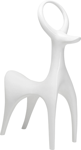 Deko Figur weiß - 115 cm - KARE Fawn