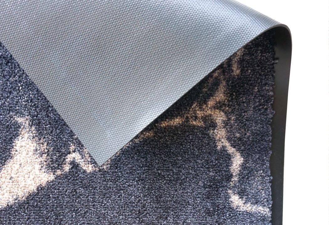 Schöner Wohnen Kollektion Fußmatte Marmor anthrazit-taupe, 50 x 70 cm, Miami 1688040001044