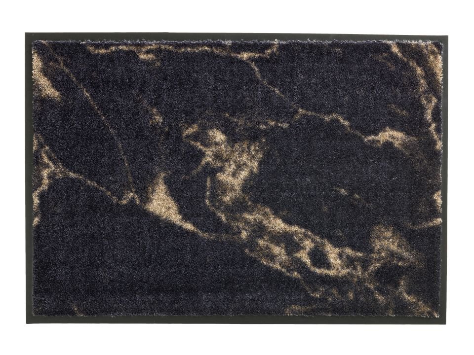 Schöner Wohnen Kollektion Fußmatte Marmor anthrazit-taupe, 50 x 70 cm, Miami 1688040001044