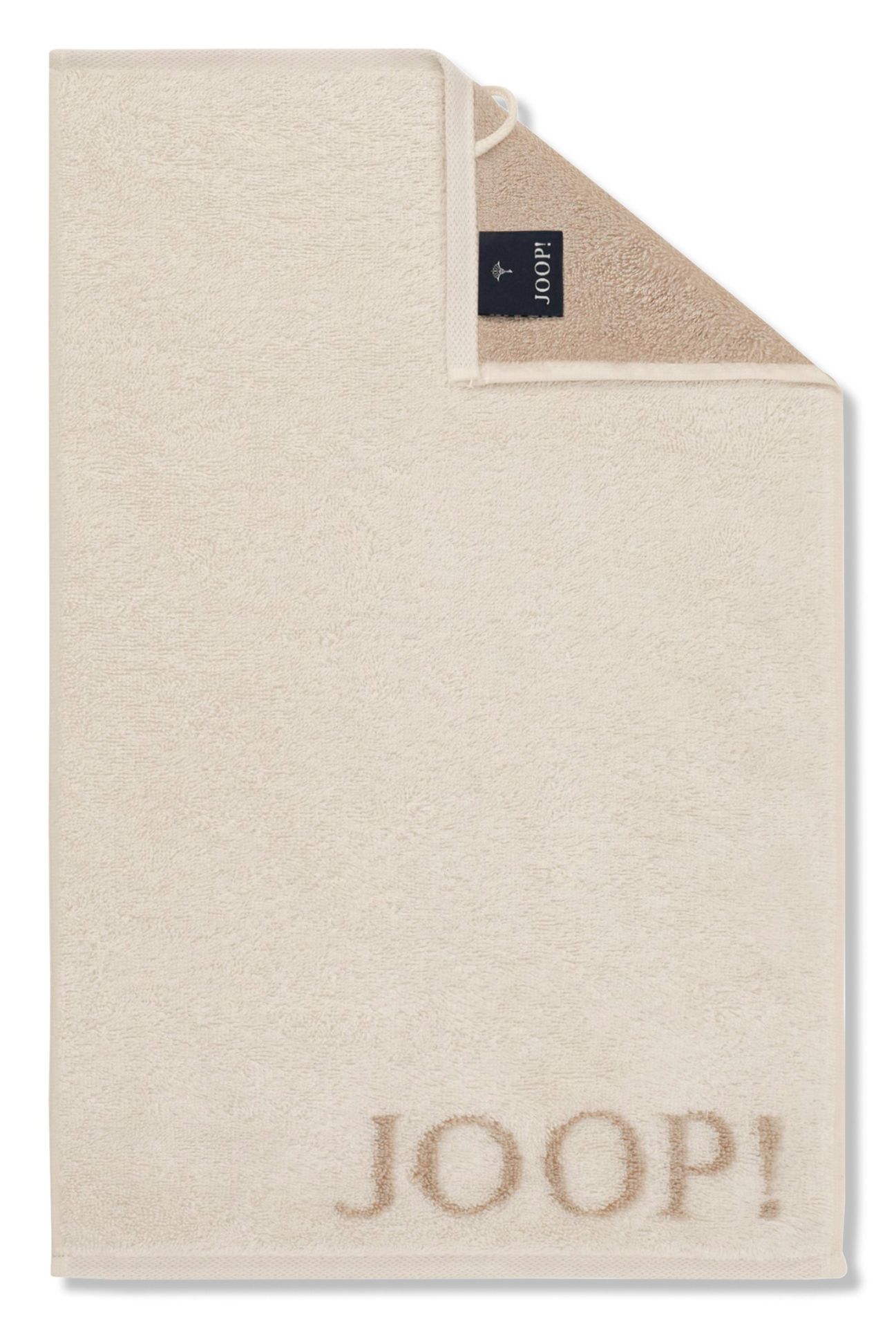 Joop J! Classic Gästetuch creme - Größe 30 × 50 cm – komfortables Format für vielseitige Anwendungen
