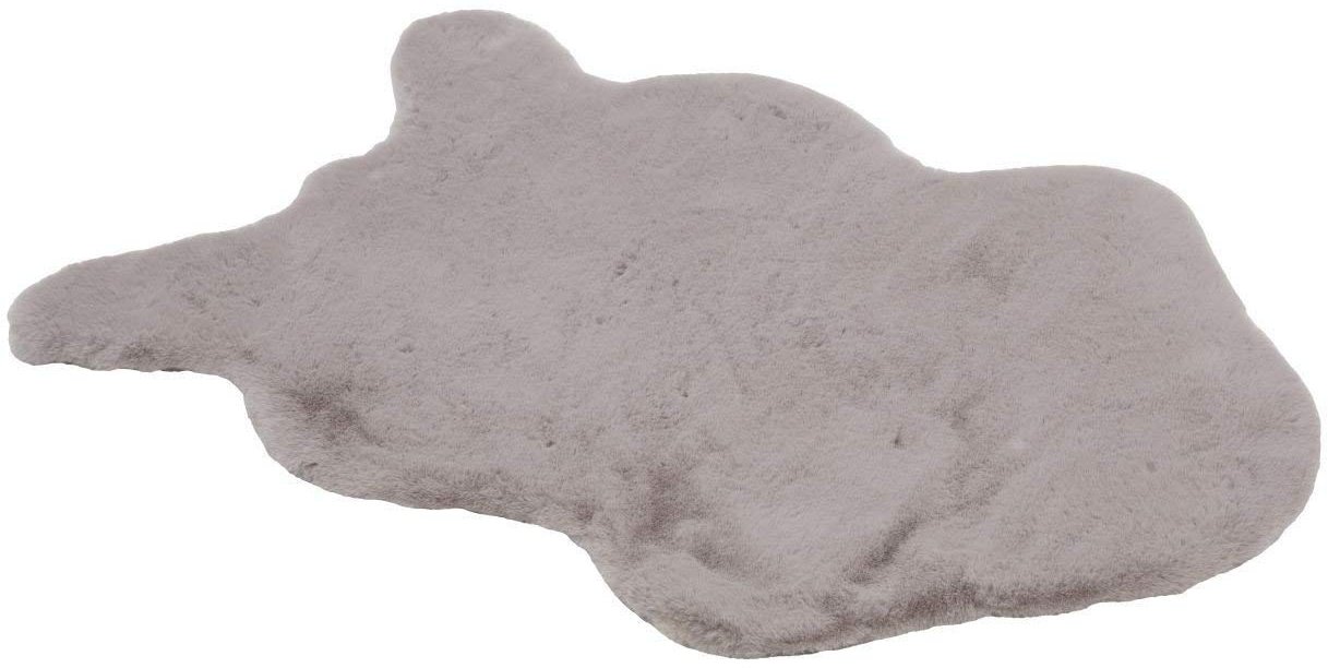 Schöner Wohnen Kollektion Dekofell Shaped Tender Taupe 60 x 90 cm