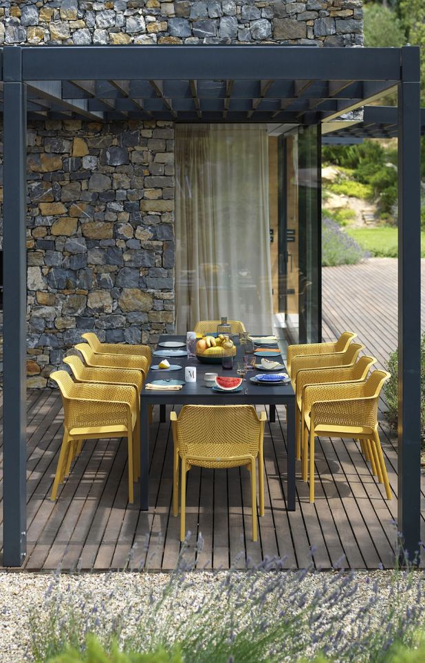 Nardi Stuhl NET anthrazit 60,5x80 cm