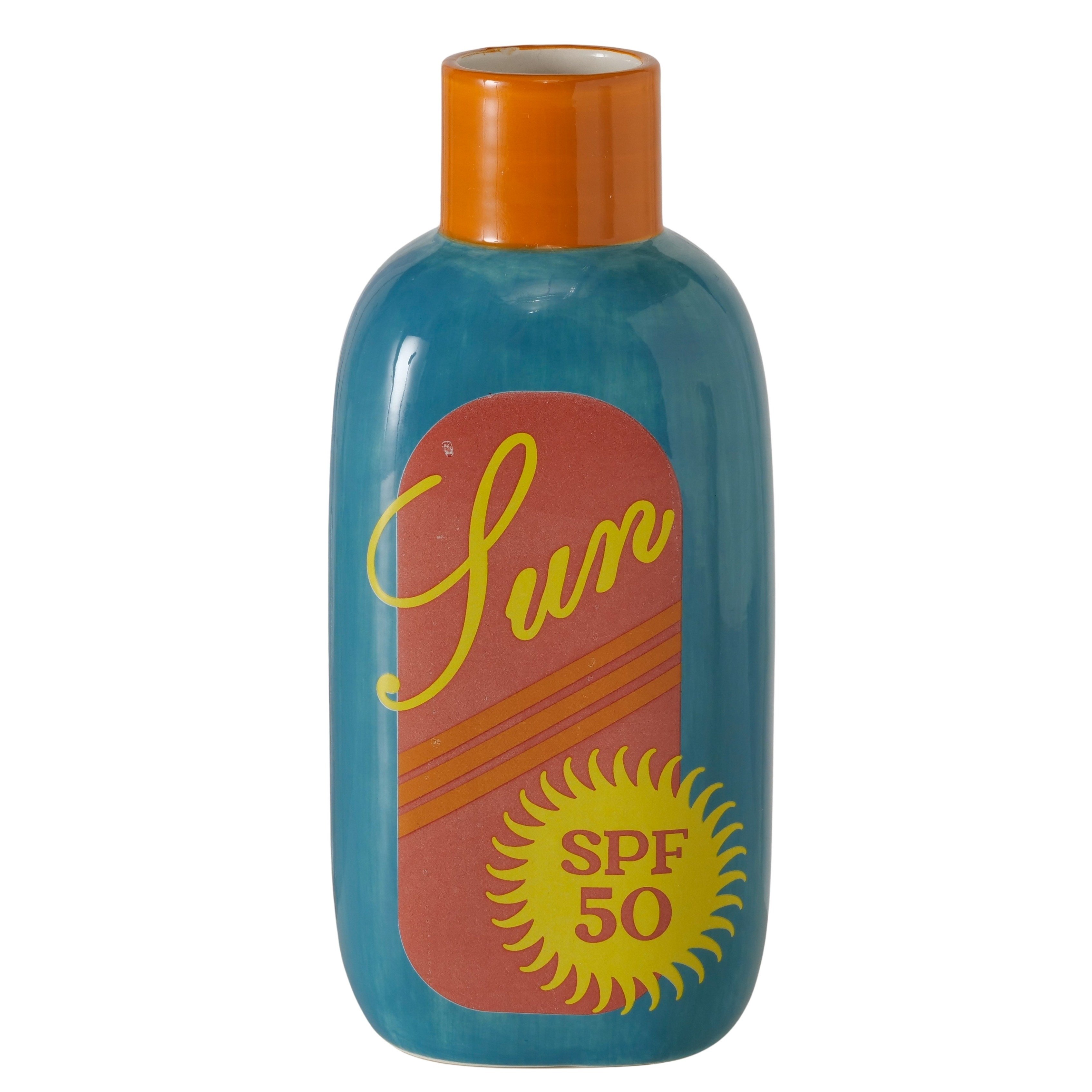 Boltze Vase Sole – Moderne Keramikvase im sommerlichen SUN-Design