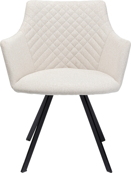 Drehstuhl beige - KARE Coco Creme