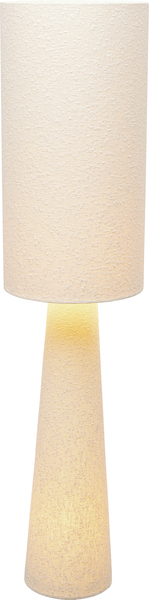 Stehleuchte beige - 130 cm - KARE Marleen Beige Boucle
