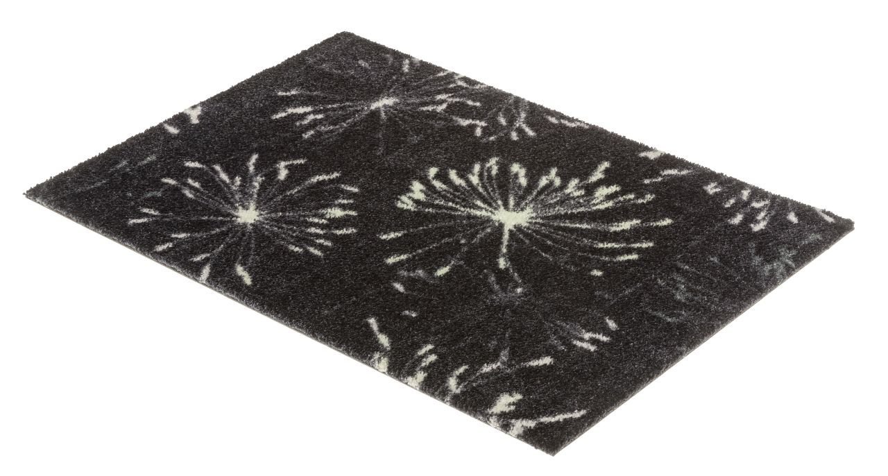 Schöner Wohnen Kollektion Fußmatte Pusteblume anthrazit/mint, 50 x 70 cm, Manhattan 1689040001044