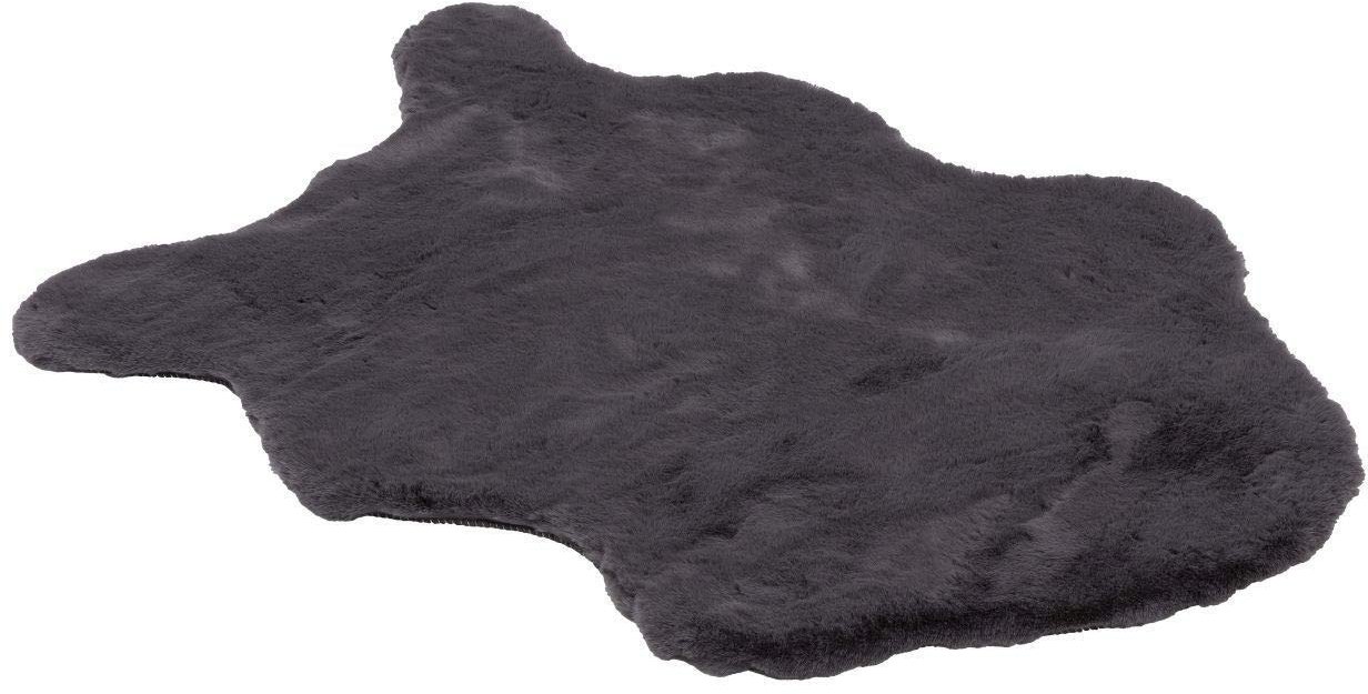 Schöner Wohnen Kollektion Dekofell Shaped Tender Anthrazit 60 x 90 cm