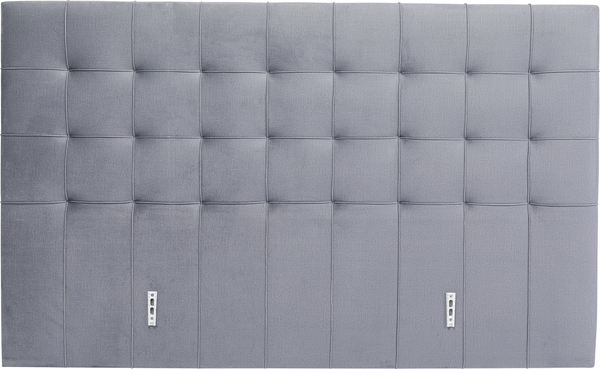 Kopfteil grau - 160 cm - KARE Benito Star Grau