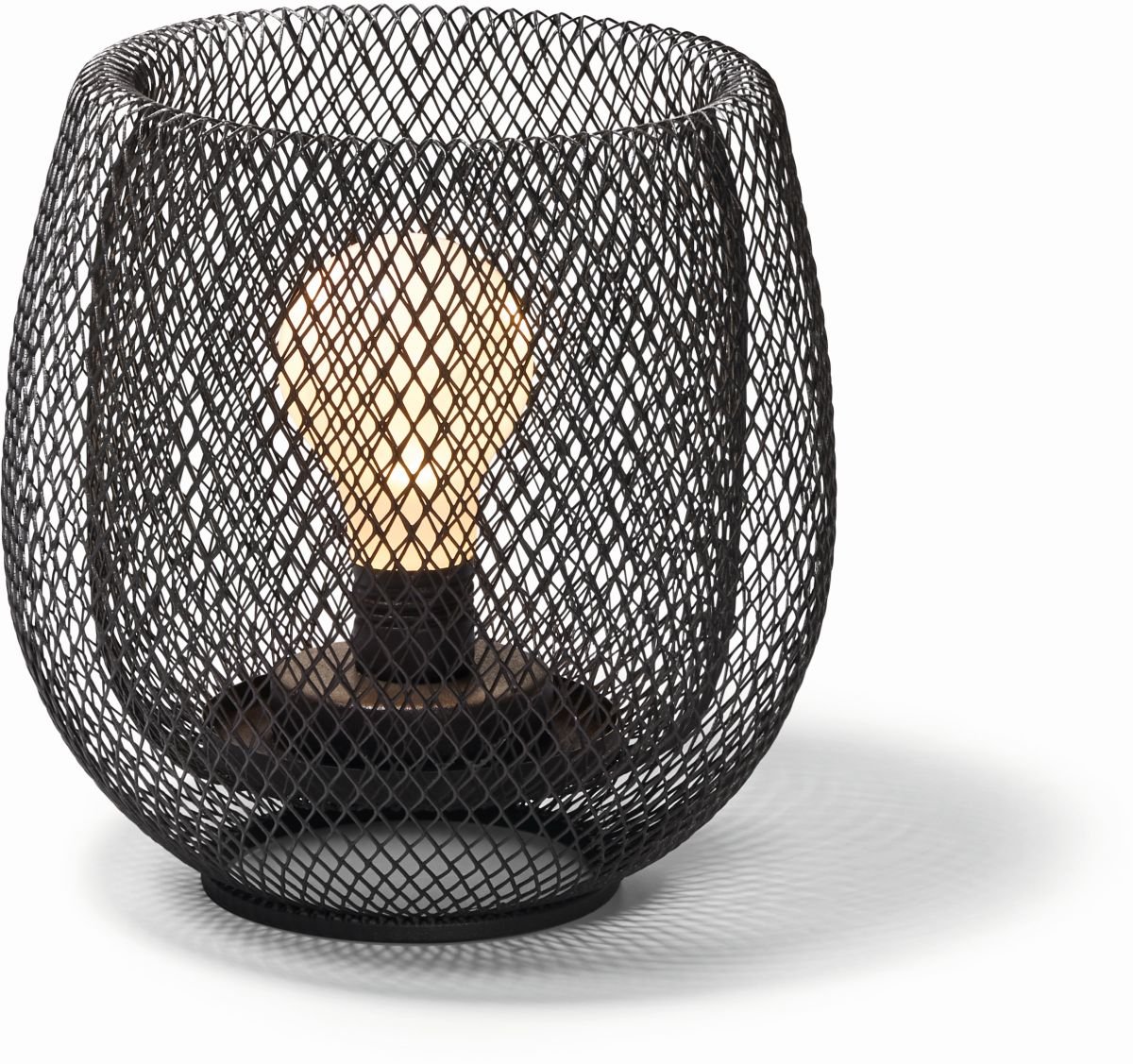 Philippi "Mesh" Leuchte + Glaszylinder , Ø 19,5 cm , 153011
