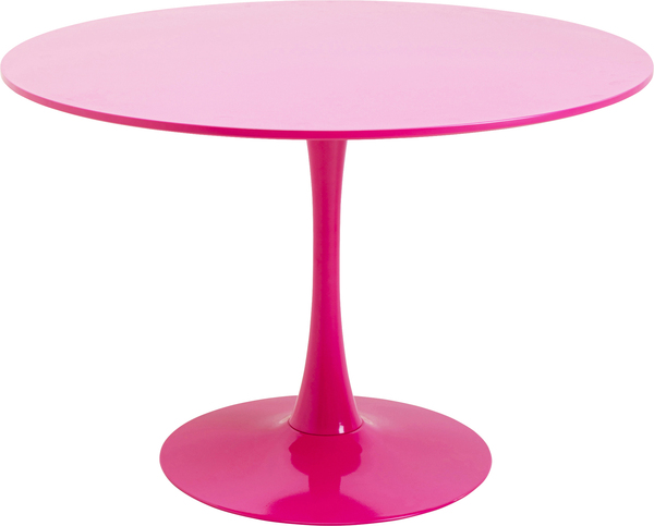 Tisch pink - Ø110 cm - KARE Schickeria Pink