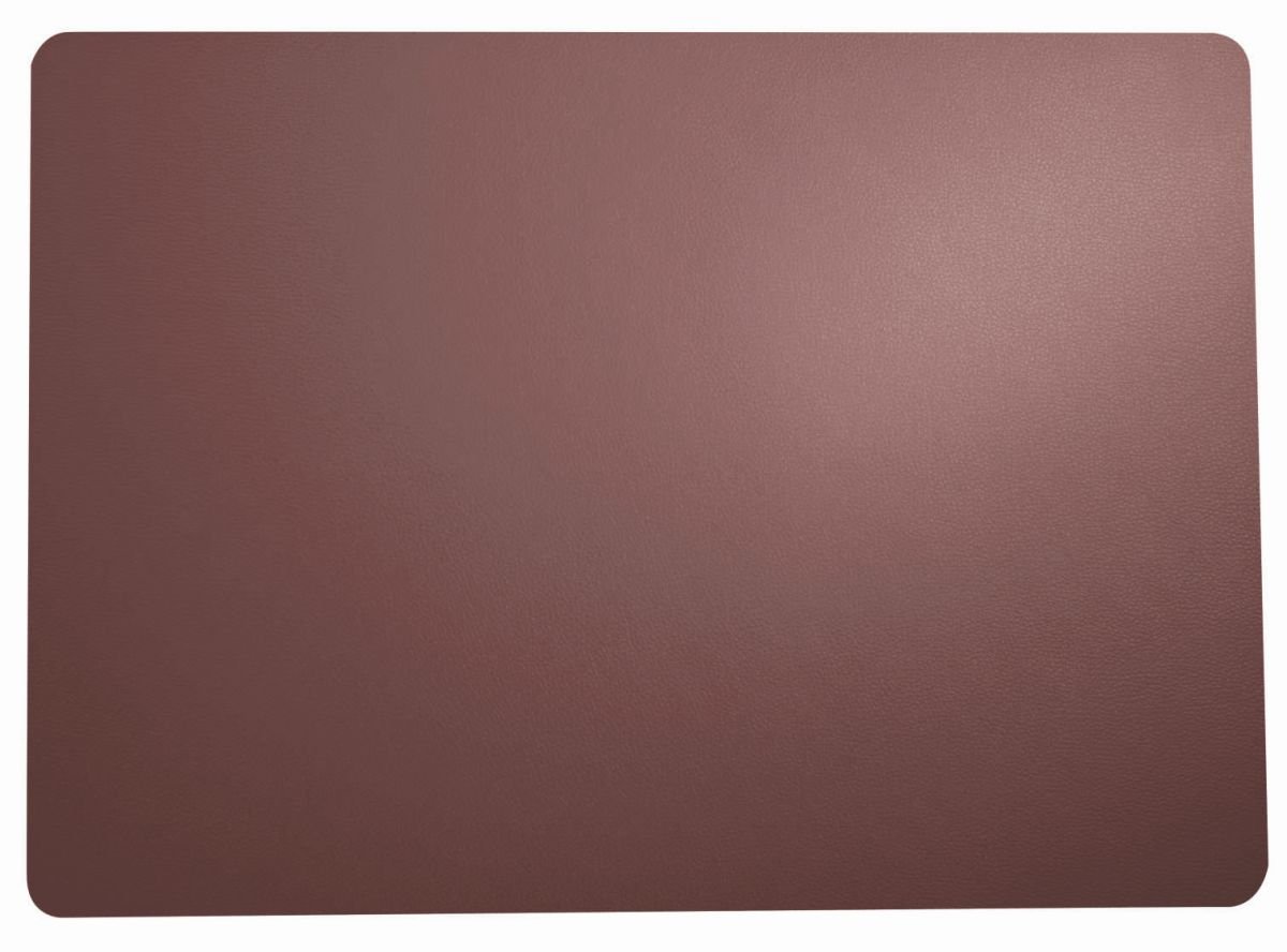 ASA Tischset Lederoptik plum 46x33cm