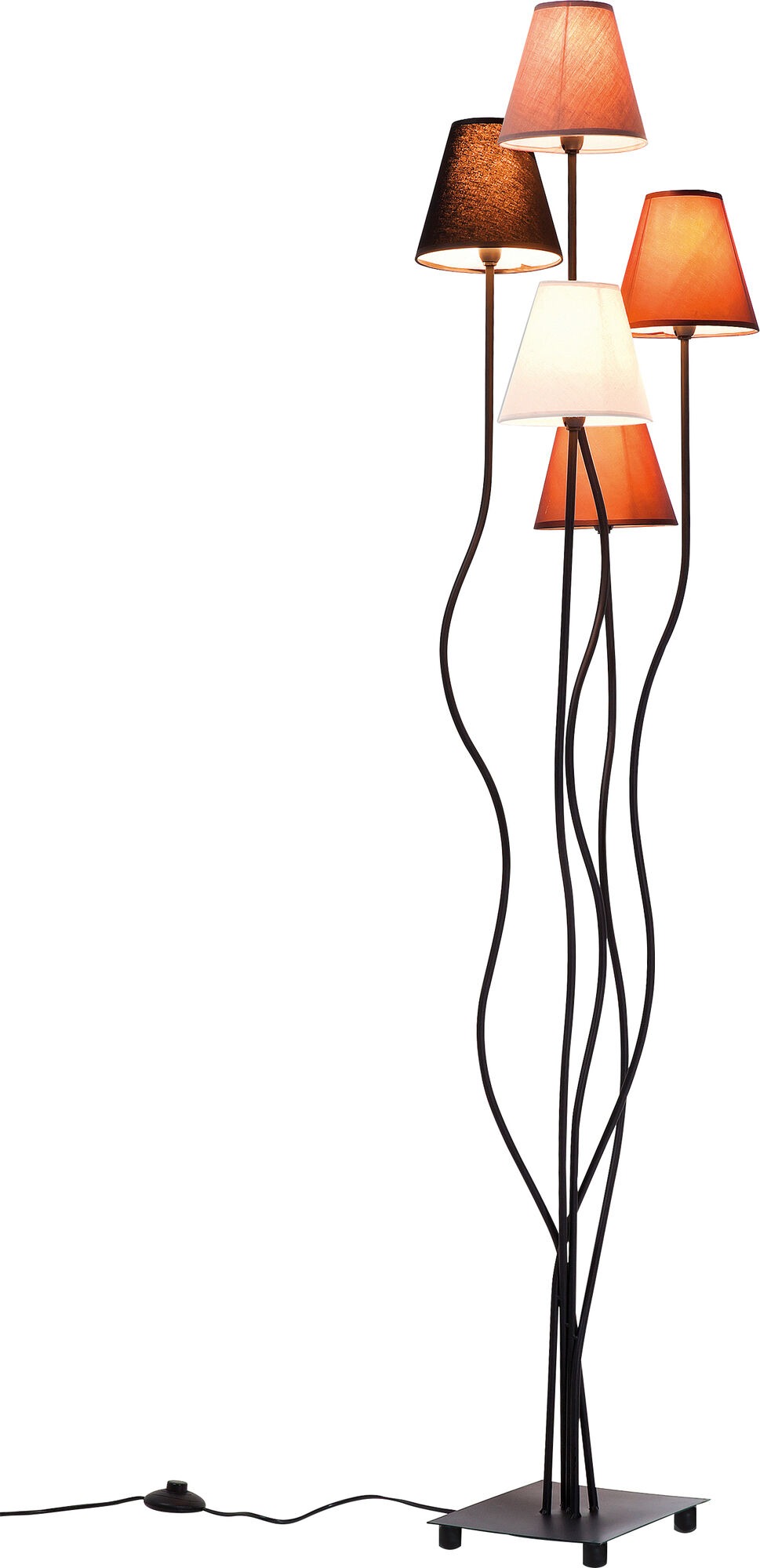 Stehleuchte braun - KARE Flexible Mocca Cinque