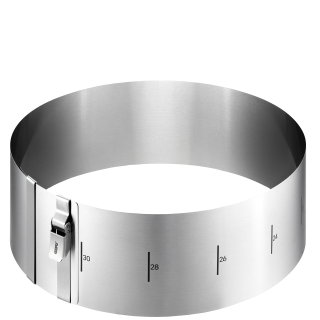 Tortenring H 10 cm - Edelstahl - GEFU TONDO CLIP