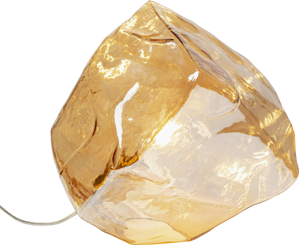 Tischleuchte gold - Ø30 cm - KARE Aura Amber