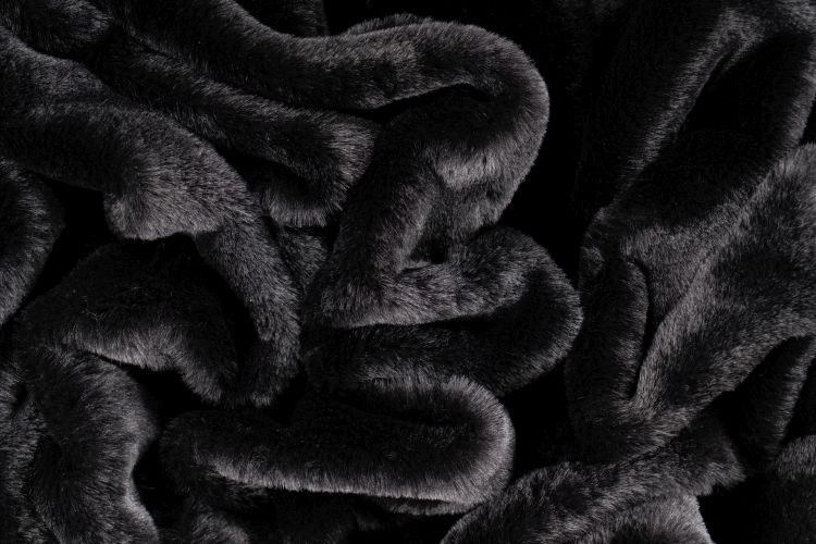 Lalee Kuscheldecke Heaven black 150 x 200 cm