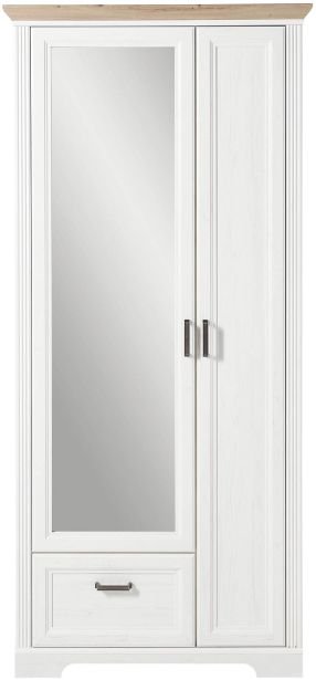 Innostyle Garderobenschrank Jasmin Pinie hell 93 x 204 cm