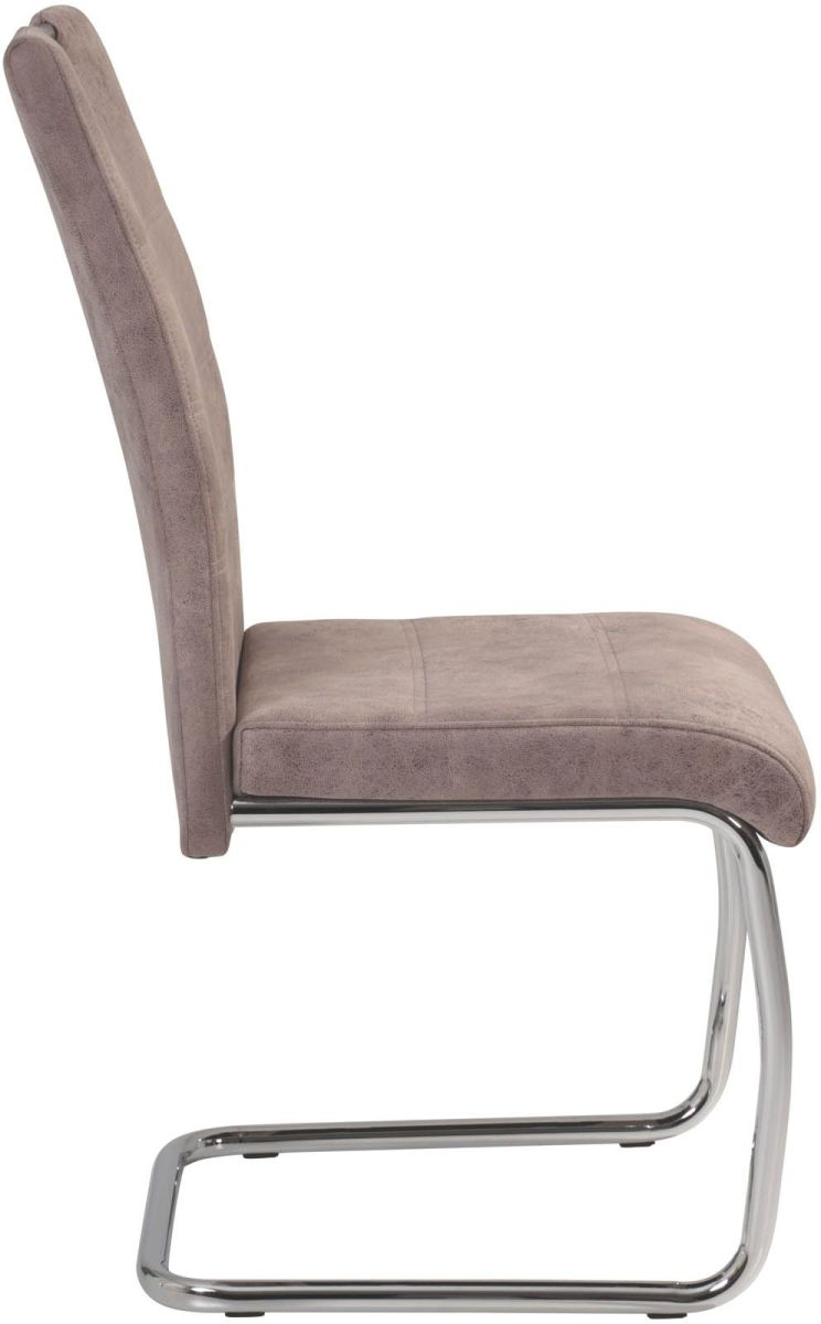 Schwingstuhl mit Griff - Farbe: Vintage beige -  Flora II S