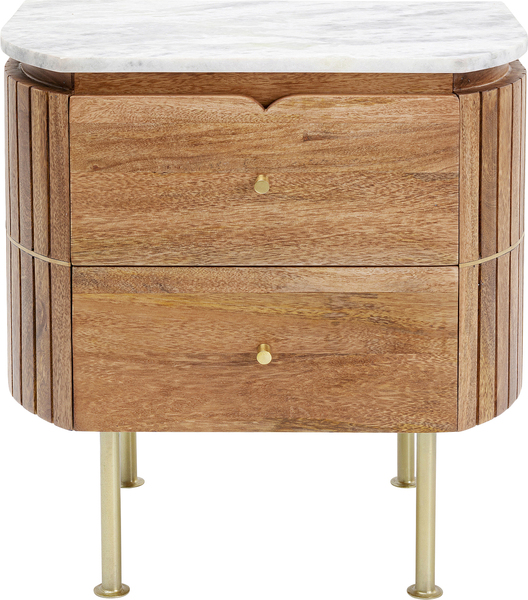 Kommode braun - 50 x 55 cm - KARE Klein Grace