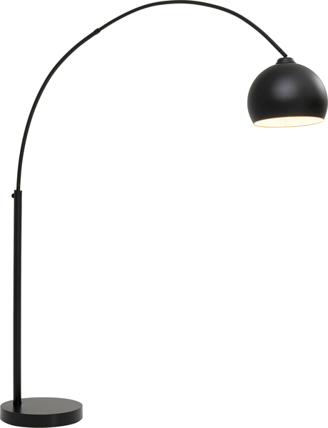 Stehleuchte schwarz - 175 cm - KARE Lounge Small Deal Eco Matt Schwarz