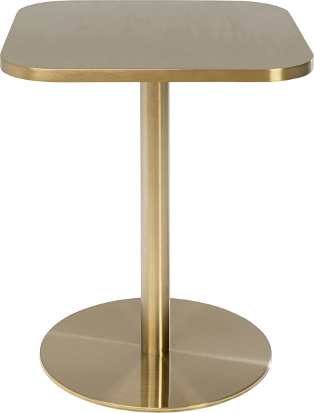 Beistelltisch gold - 50 x 50 cm - KARE Julie