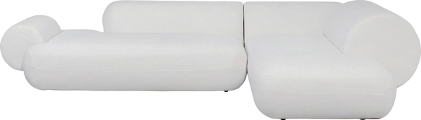 Ecksofa weiß - KARE Soft Edge Rechts Weiß