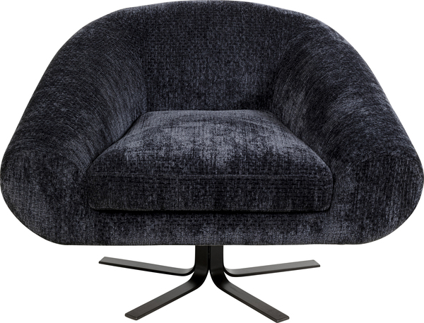 Drehsessel blau - KARE Ciao Midnight