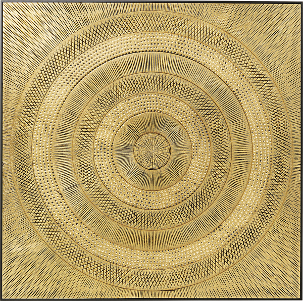 Objektbild gold - 120 x 120 cm - KARE Art Circle Gold