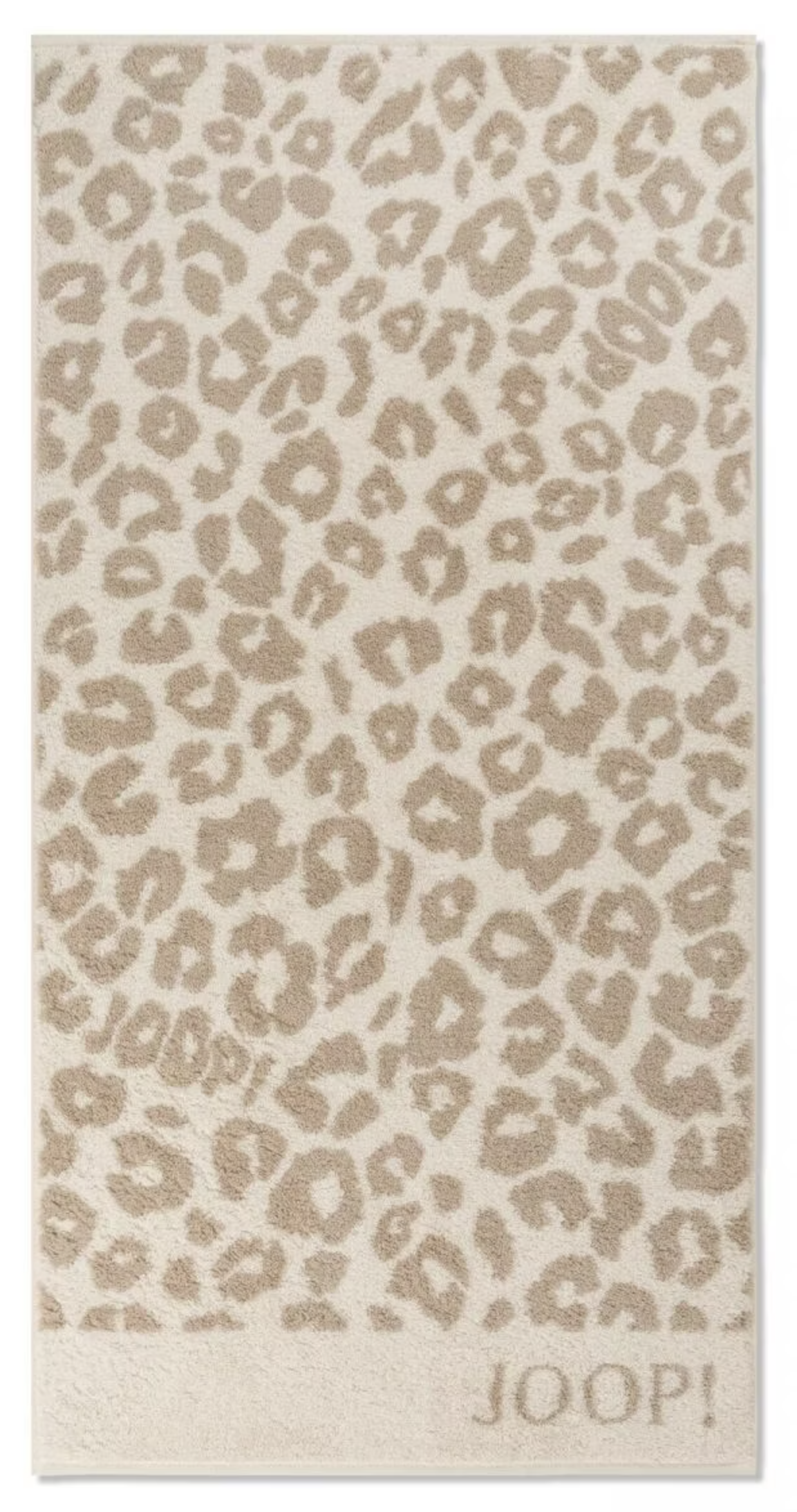 J! Joop Leo creme Handtuch creme - Größe 50 × 100 cm – klassische Handtuchgröße für Bad und Gäste