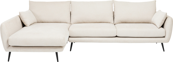 Ecksofa beige - 275 cm - KARE Amalfi Links Creme