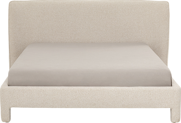 Bett creme - 180 x 200 cm - KARE Paul