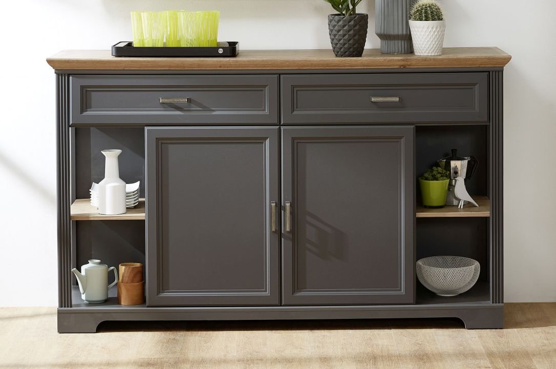 Innostyle Sideboard Jasmin graphit 171 x 102 cm