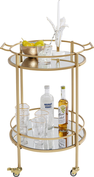 Servierwagen gold - KARE Emilia