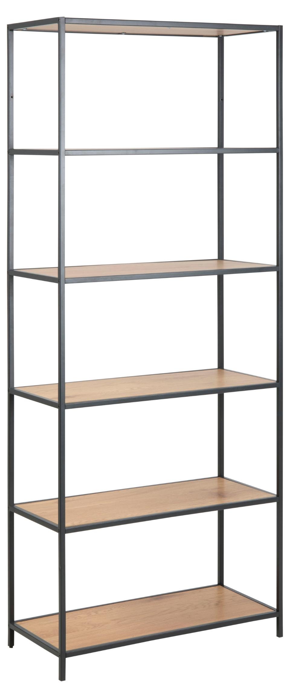 Actona Regal Seaford, wildeiche/schwarz matt, 77 x 185 cm, 0000089166