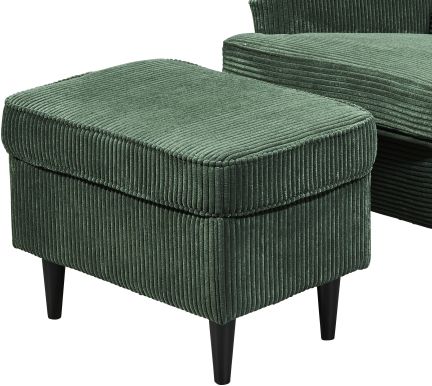 BlackRedWhite Hocker Oskar Winter Moos