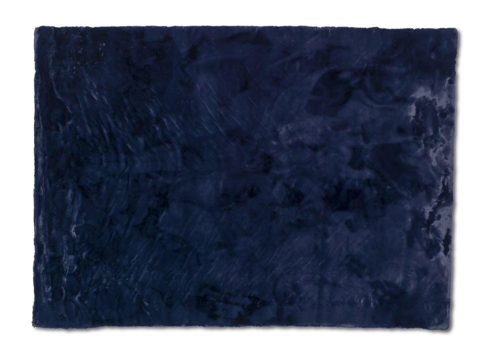 Schöner Wohnen Kollektion Teppich rechteckig Tender Nachtblau 120 x 180 cm