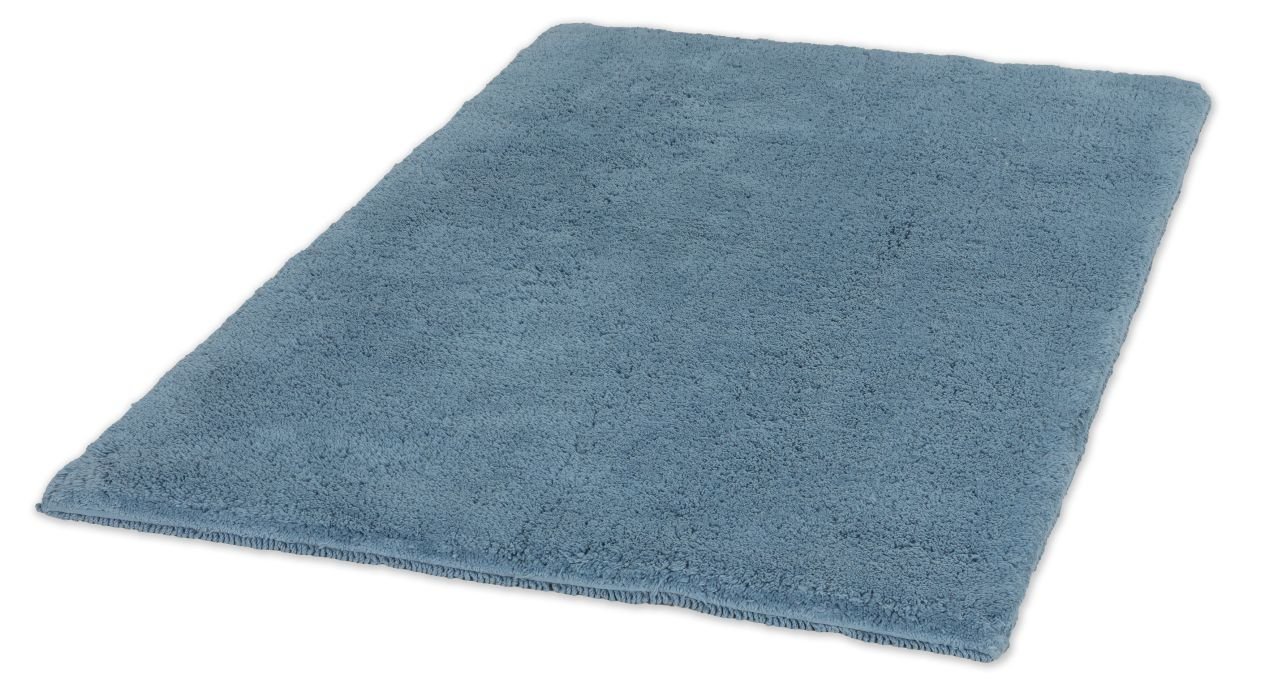 Schöner Wohnen Kollektion Badteppich Uni Hellblau , 67 x 110 cm, 1940070190023/18870