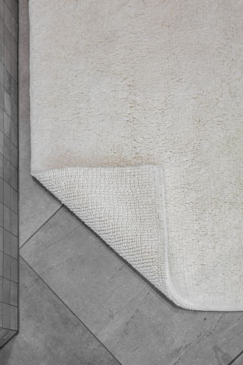 Schöner Wohnen Kollektion Badteppich Uni Creme , 67 x 110 cm, 1940070190000/18866
