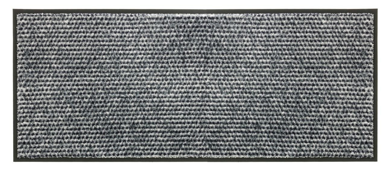 Schöner Wohnen Kollektion Fußmatte Punkte silber, 67 x 150 cm, Miami 1688076002004