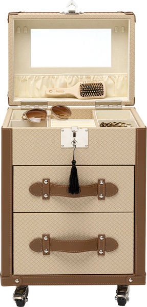Schmuckkommode braun - KARE Venezia Creme