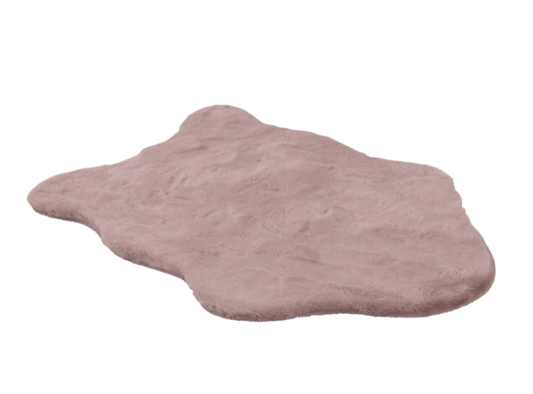Schöner Wohnen Kollektion Dekofell Shaped Tender Altrosa 60 x 90 cm