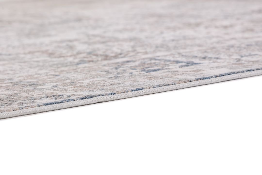 Astra Teppich Positano Bordüre beige/blau 140 x 200 cm