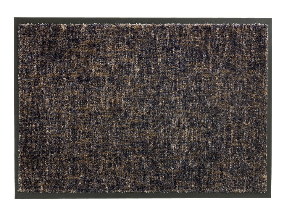 Schöner Wohnen Kollektion Fußmatte Gitter anthrazit-taupe, 50 x 70 cm, Miami 1688040003044
