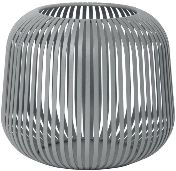 Laterne S Steel Gray - Ø20,5cm. Höhe: ca. 17cm - Blomus Lito