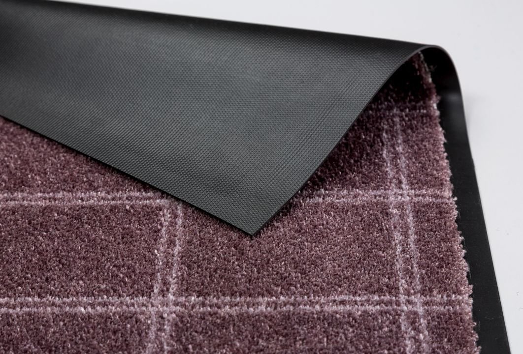 Schöner Wohnen Kollektion Fußmatte Karo taupe-blush, 67 x 100 cm, Miami 1688068005083