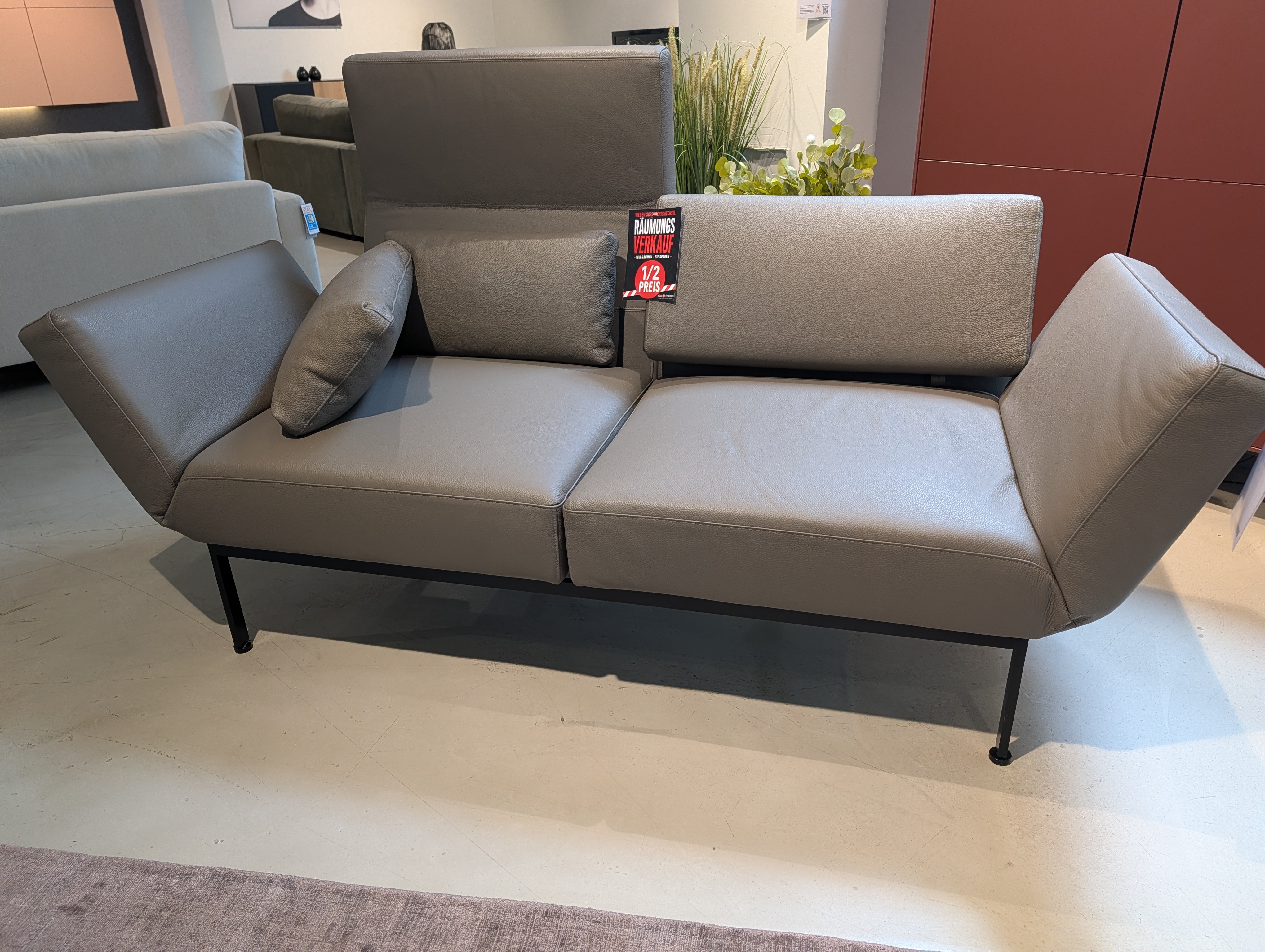 Brühl Roro spring Sofa-2  - AUSSTELLUNGSSTÜCK