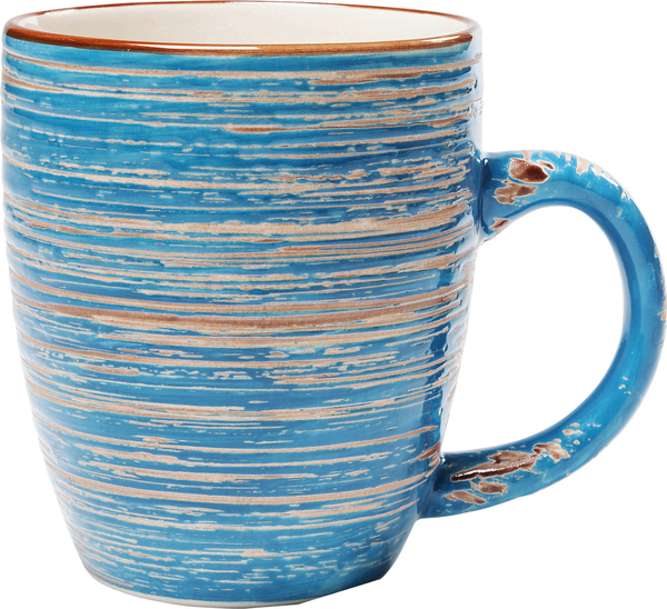 Tasse blau - KARE Swirl Blau