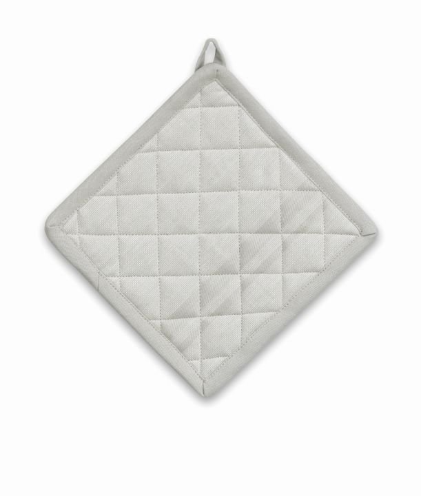 Kela Topflappen Tia lichtgrau 20 x 20 cm
