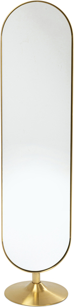 Standspiegel gold - 40 x 170 cm - KARE Curve