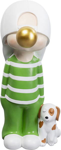 Dekofigur 82cm grün - 82 cm - KARE Bubble Boy